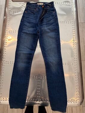Madewell Dark Blue Skinny Jeans